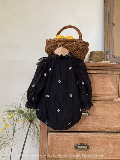 JE575｜(66-90cm) 赫本風包屁衣3