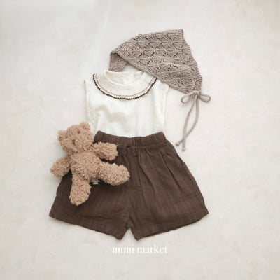 mimi market19 (75-85cm)  皺皺無袖套裝7