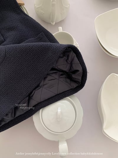 JE 649｜(80-110cm)  洋氣小香風背心裙3