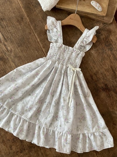 Anne Shirley02｜(1y-5y) 2色荷葉碎花洋裝20