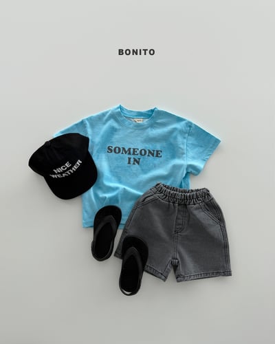 Bonito36｜(75cm-125cm) 3色暈染英文字母上衣4