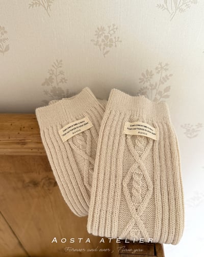 AOSTA17｜(6m-5y) 針織襪套11