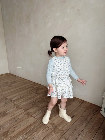 Azalea20｜(85-125cm) 小碎花餅背心14