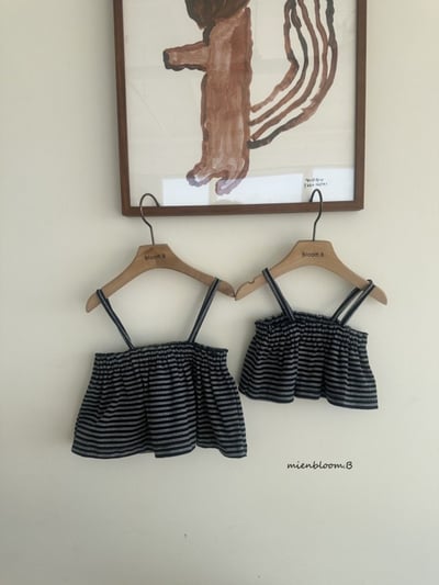 Bloom.b31｜(0m-7y) 細肩條紋背心2