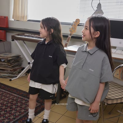 BEAN29｜(84-120cm) 立領字母休閒上衣15