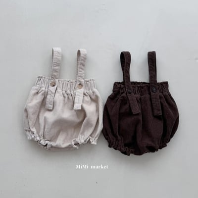 mimi market07 (65-85cm)  素色吊帶包屁褲1