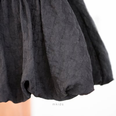 M-KIDS09｜(65-115cm) 珍珠蝴蝶結氣球洋裝5