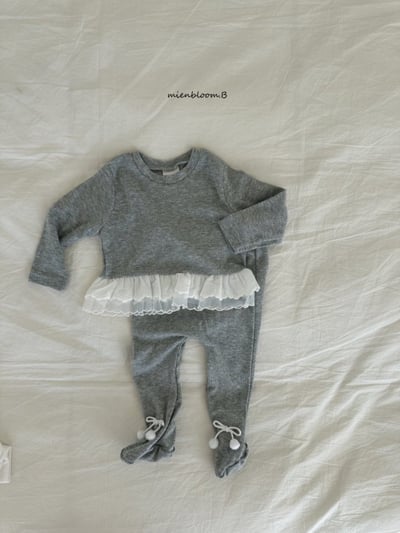 Bloom.b39｜(0m-7y) 蕾絲裙擺上衣12