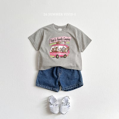 vivid73｜(78cm-125cm) 3款復古露營車遊上衣10