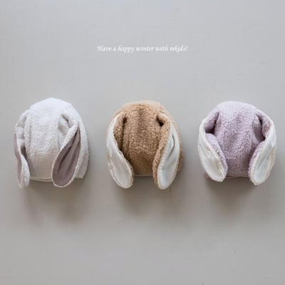 M-KIDS11｜(55-115cm) 16色動物毛毛鈕扣帽6