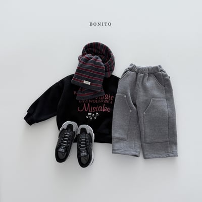 Bonito31｜(75cm-125cm) 英字印花休閒上衣6