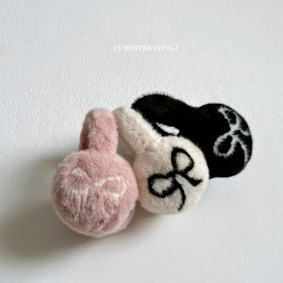 vivid105｜(free) 蝴蝶結耳罩1