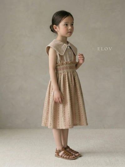 Mon petit18｜(73-118cm) 翻領波點滾邊上衣11