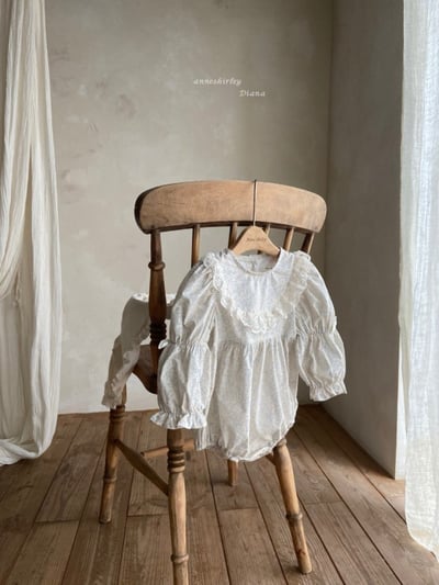 Anne Shirley07｜(3m-22m) 1色蕾絲碎花公主包屁衣9