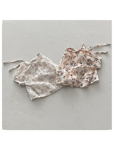 NUNU BIEL06｜(65-115cm) 梅花雪紡衫2