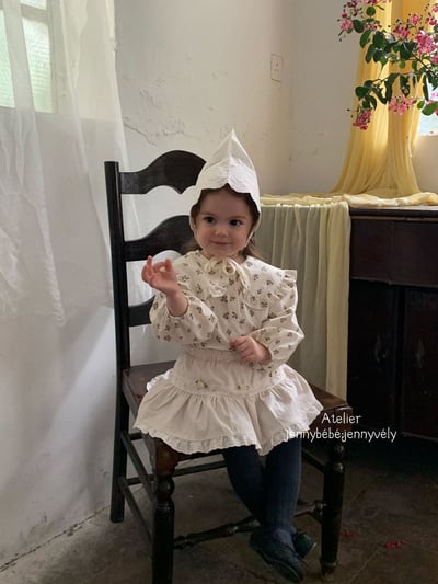 JE473｜(73-100cm) 玫瑰花蕾絲邊包屁裙24