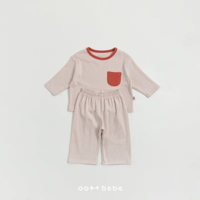 Oottbebe09｜(1y-7y) 軟綿口袋套裝2