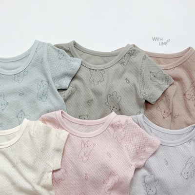 LIME&BLUE05｜(80-118cm)  熊熊室內居家服3