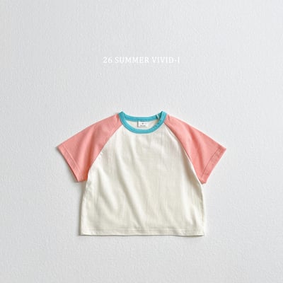 vivid62｜(78cm-125cm) 3款繽紛多彩插肩上衣4