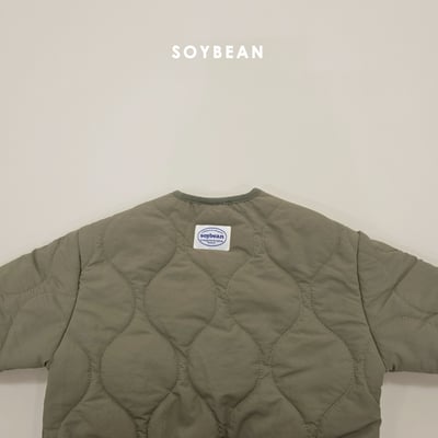 Soybean63｜(75cm-118cm) 絎縫刷毛口袋外套4