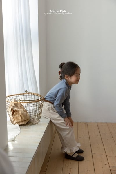 ALADIN11｜(75cm-114cm) 荷葉領邊鈕扣上衣22