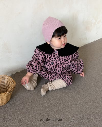 Cieldemaman08｜(6M~24M)  2色豹紋翻領套裝18
