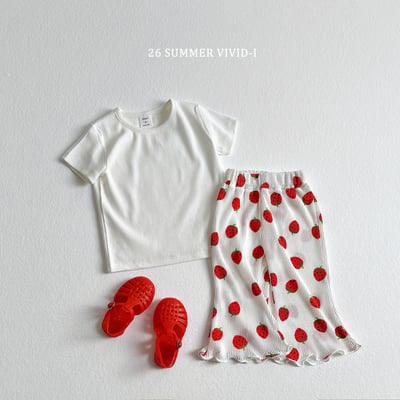 vivid95｜(78cm-125cm) 7款彩色褶皺喇叭七分褲7