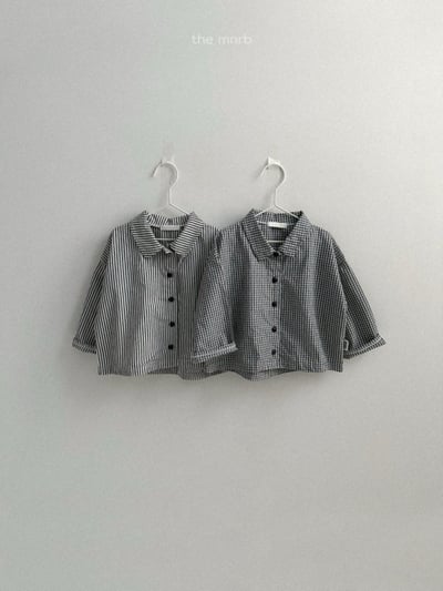 MiniRobe10｜(70-110) 格紋/細條紋襯衫1