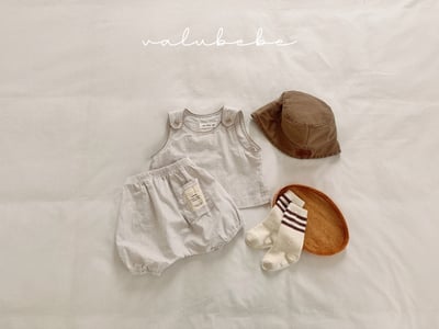 Valubebe 38｜(65-80cm) 線條口袋短褲8