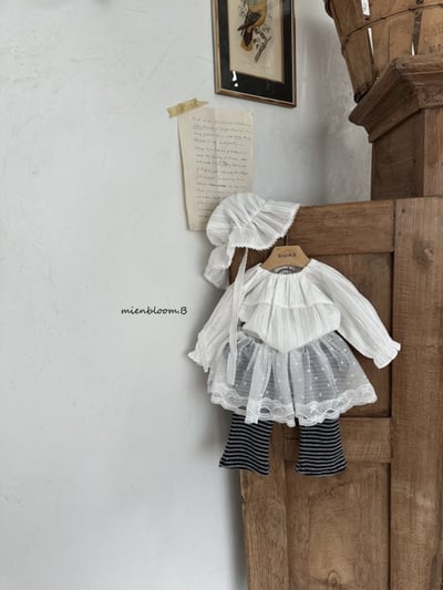 Bloom.b21｜(0m-7y) 層次荷葉襯衫2