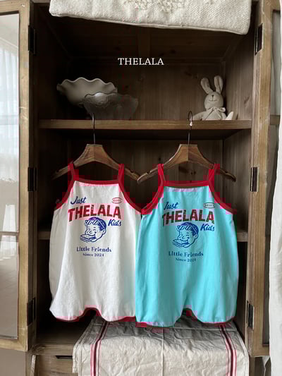 thelala44｜ (0m-18m) 美式男孩印花細肩包屁扣2