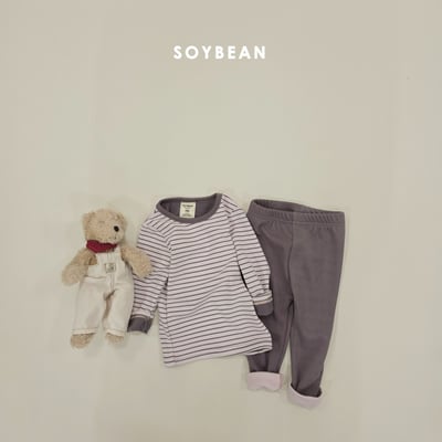 Soybean90｜(75cm-118cm) 條紋家居服套裝18