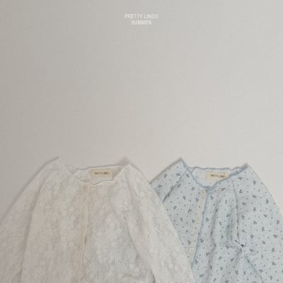 Lindo11｜(80-125) 碎花開襟外套2