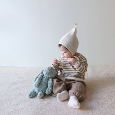 LEMONADE11｜(55cm-85cm) 2色撞色條紋上衣17