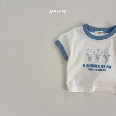 lala land05｜(3m-18m) 2色冰淇淋印花上衣20