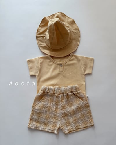 AOSTA51｜(6m-5y) 心形鈕釦素色上衣11