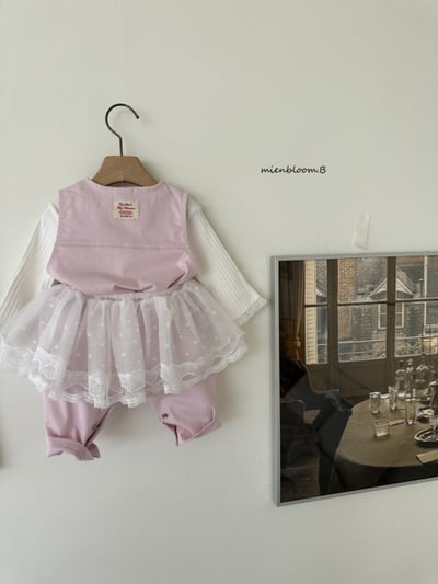 Bloom.b18｜(0m-7y) 春日薄紗棉裙8