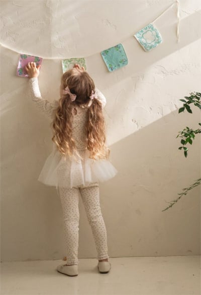 FLO05｜(free) 4色蕾絲蝴蝶結髮夾8