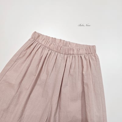 bebe nine24  (65cm-115cm) 3色休閒寬鬆褲8