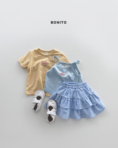 Bonito50｜(75cm-125cm) 6色繽紛色彩小標上衣12