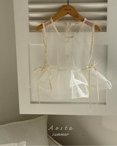 AOSTA61｜(Free) 蕾絲蛋糕裙背心5