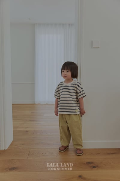 lala land65｜(75-120cm) 4色素面棉質長褲9