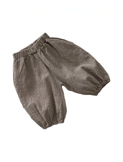 NUNU BIEL07｜(75-115cm) 簡約彈簧褲7