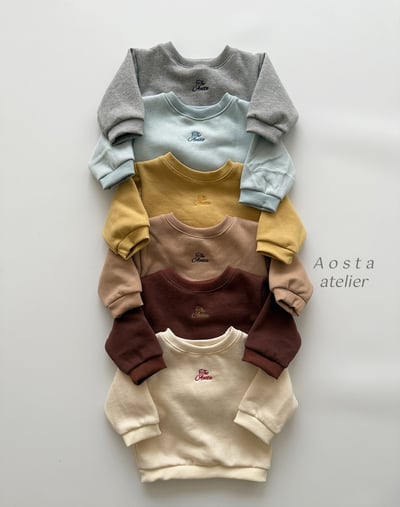 AOSTA41｜(6m-5y) 簡約休閒上衣1