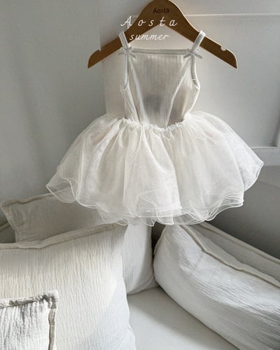 AOSTA63｜(Free) 蕾絲蛋糕襯網裙4