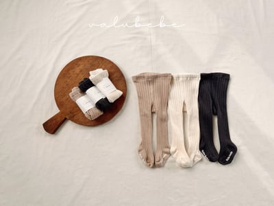 Valubebe 89｜(80-100cm) 羅紋內搭緊身褲1