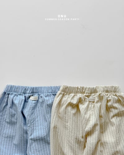 onu11｜(70cm-115cm) 細條紋長褲4