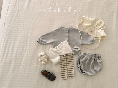 Valubebe25｜(65-80) 華夫格燈籠短褲9