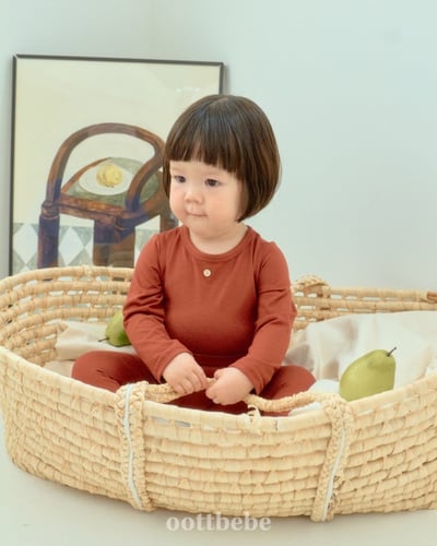 Oottbebe36｜(1y-7y) 	休閒素色1+1居家服套裝(兩件組合)13