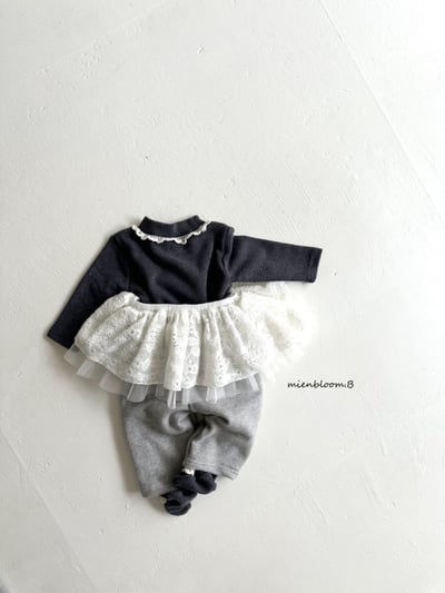 Bloom.b43｜(0m-24m/85cm-125cm) 蕾絲薄紗澎澎裙13